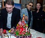 Торт в виде Кремля от ресторанного дома «Булошная»