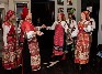 Танцы  ансамбля «Поверье» , «по-советски» встречавших гостей